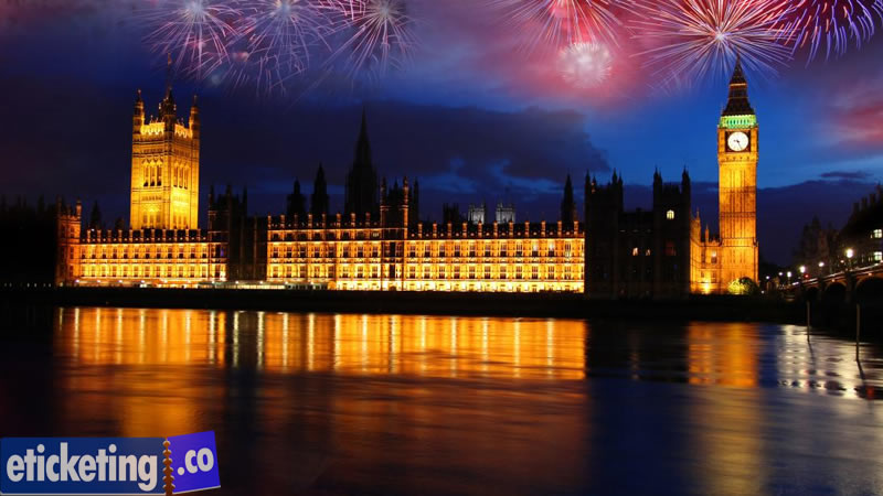 London Fireworks Tickets | London New Year Eve Tickets