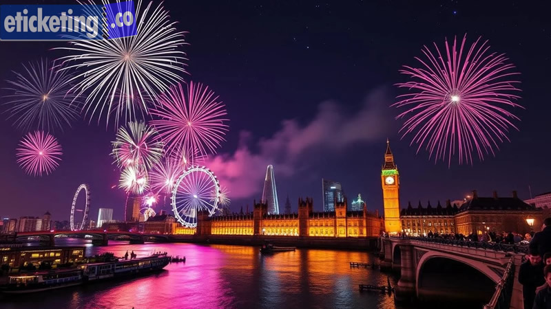 London New Year Fireworks Tickets | New Year Eve Fireworks Tickets