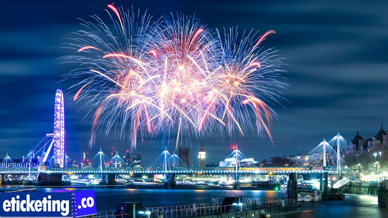 London New Year Eve Fireworks Tickets