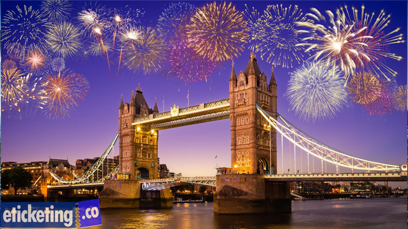 London New Year Eve Fireworks 2026 Tickets
