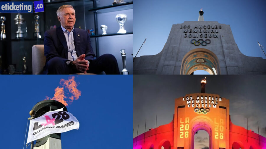 LA 28 Tickets: Ancelotti Expresses High Hopes Ahead of Olympic 2028