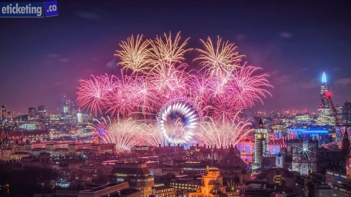 London Fireworks Tickets | London New Year Fireworks Tickets