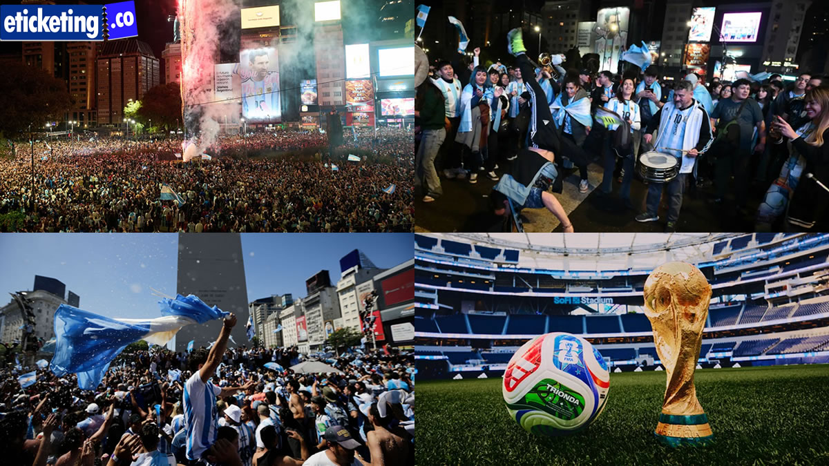 Football World Cup Final Tickets: Argentine Fans Nationwide Celebrate Semifinal Glory