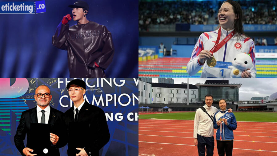 LA 2028 Tickets: Asian Pop Star Helps Inspire the Next Generation of Fencing Fans Before LA 2028