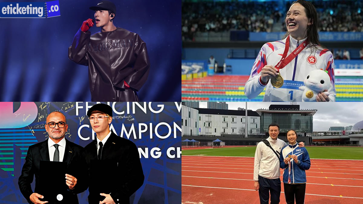 LA 2028 Tickets: Asian Pop Star Helps Inspire the Next Generation of Fencing Fans Before LA 2028