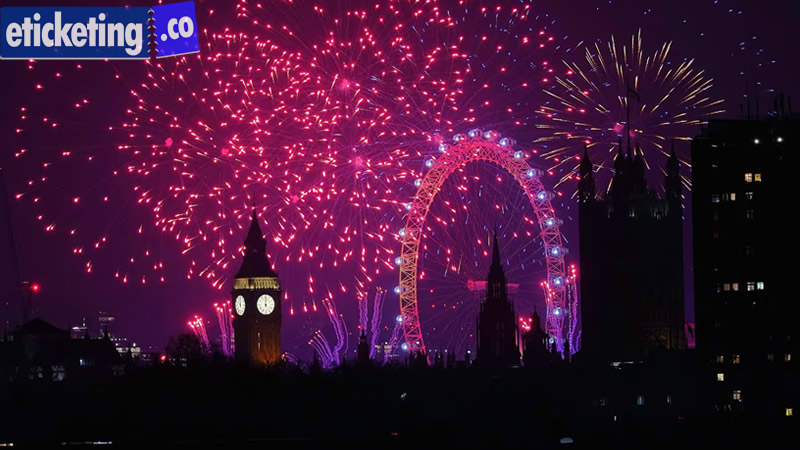 London New Year Fireworks Tickets | New Year Eve Fireworks Tickets