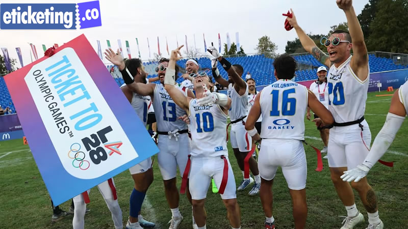 LA 28 Tickets: Italy’s Flag Football Team Secures Olympic Spot in Emotional Scenes