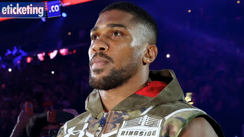 Joshua Vs Fury Tickets | Anthony Joshua Tickets
