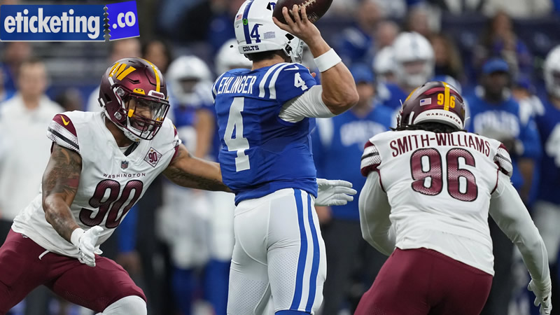 NFL 2026 Tickets | Indianapolis Colts Vs Washington Commanders Tickets | NFL International Tickets