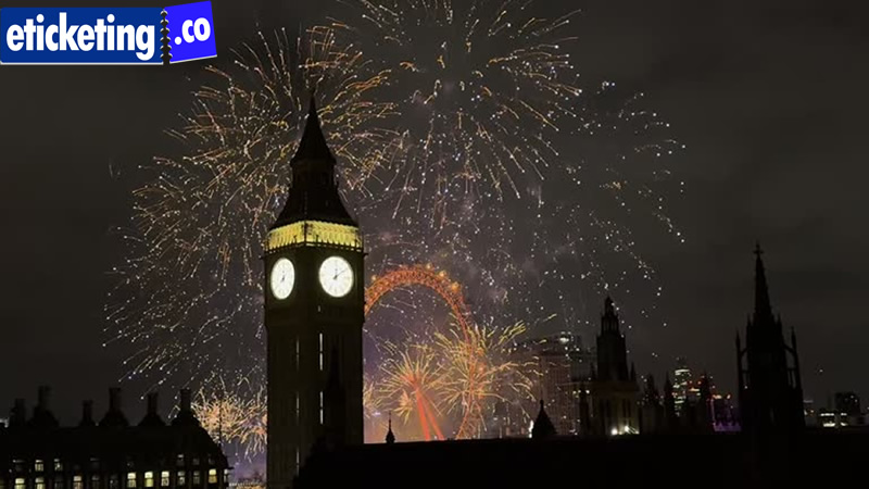 London New Year Fireworks Tickets 