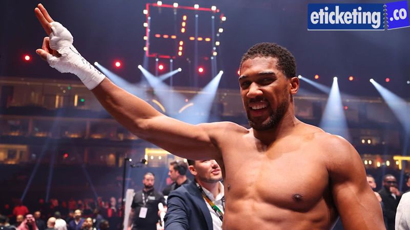 Anthony Joshua Tickets | Anthony Vs Tyson Tickets