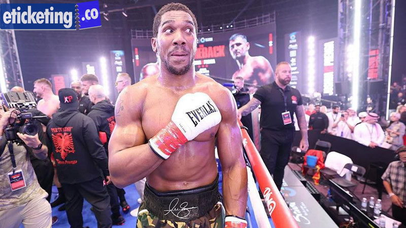 Anthony Joshua Tickets | Anthony Vs Tyson Tickets