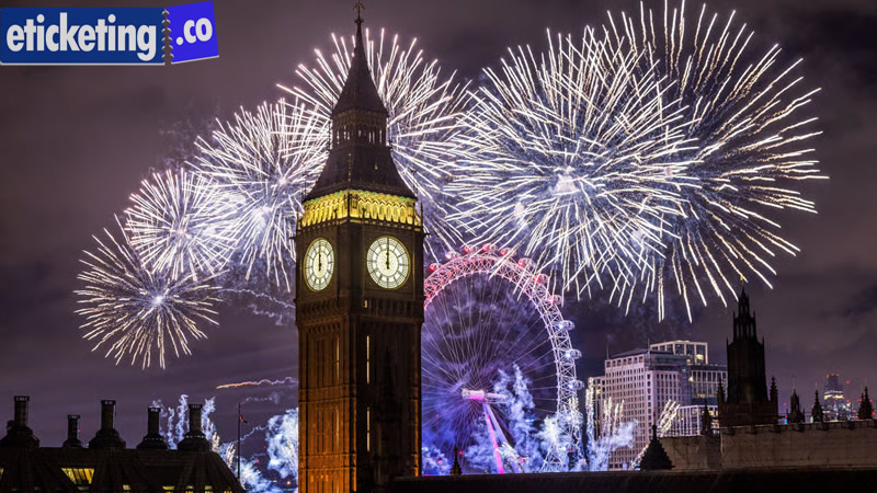 London Fireworks Tickets | London New Year Fireworks Tickets