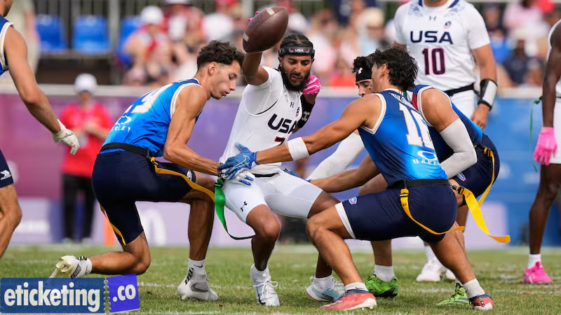 Los Angeles Olympic 2028 Tickets: Flag Football Champions USA and Canada Book Places at LA 2028