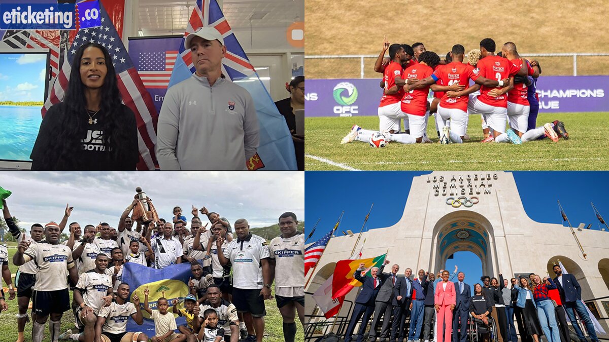 Los Angeles Olympic Tickets: Fiji Builds Flag Football Skills with American Coaches Ahead of LA 2028