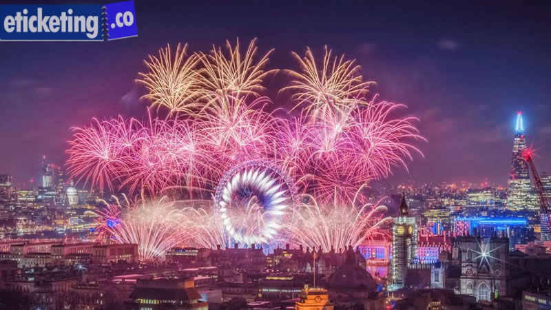London New Year Eve Fireworks Tickets | London Fireworks Tickets