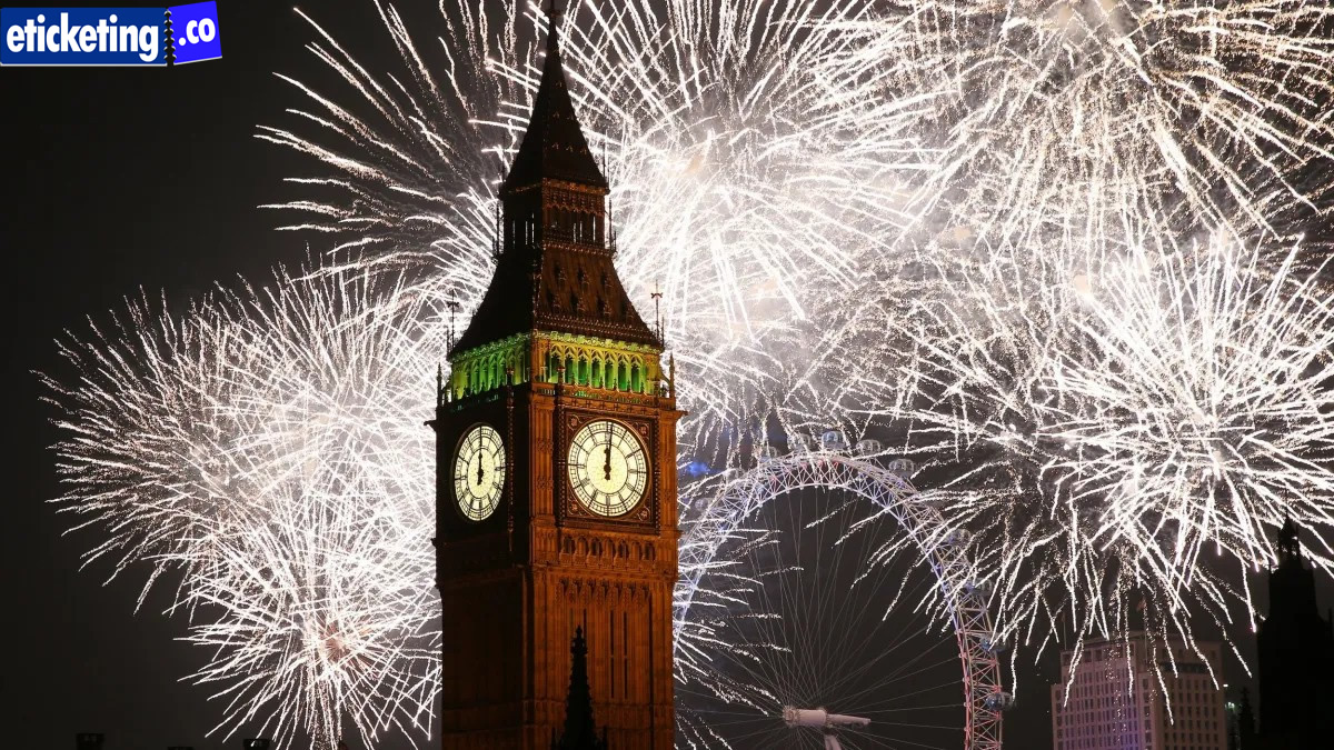 London New Year Fireworks Tickets 2026