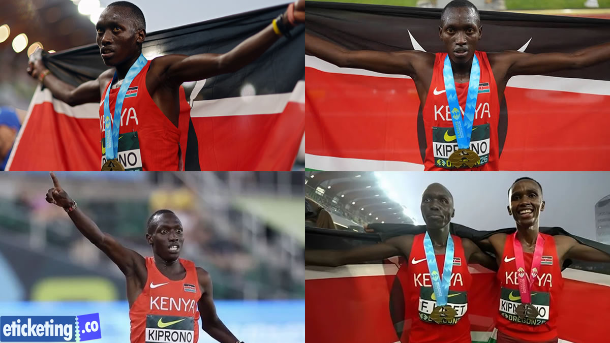 Summer Games 2028 Tickets: Kiprono Sets Sights on Los Angeles 2028 After Golden Performance