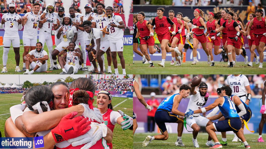 Los Angeles Olympic 2028 Tickets: USA Men and Canada Women Lead Flag Football Road to LA 2028