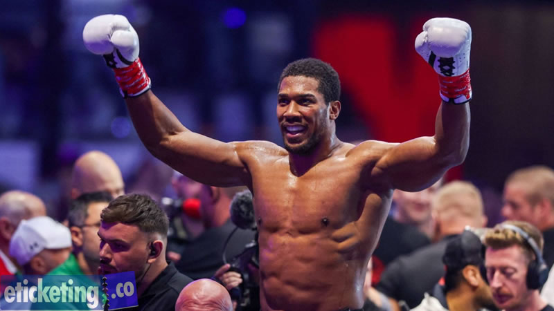 Anthony Joshua Vs Tyson Fury Tickets | Anthony Joshua Tickets