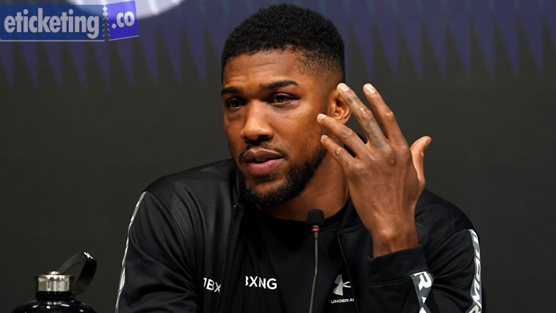 Anthony Joshua Vs Tyson Fury Tickets | Anthony Joshua Tickets
