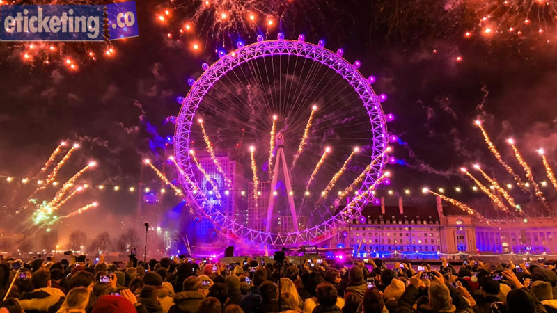 London New Year Eve Tickets | London New Year Fireworks Tickets