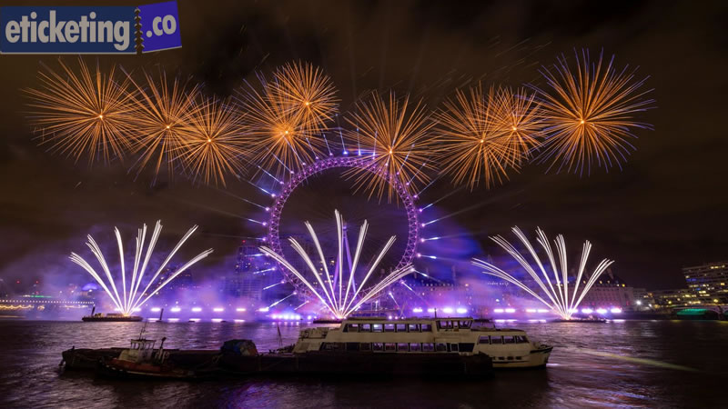 London New Year Eve Tickets | London New Year Fireworks Tickets