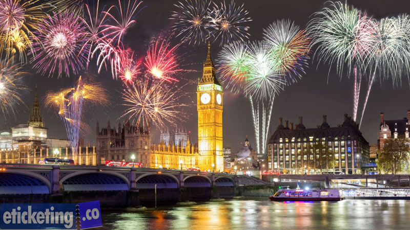 London New Year Eve Tickets | London New Year Fireworks Tickets