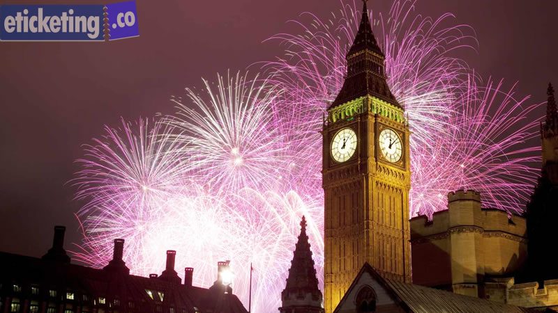 London New Year Eve Tickets | London New Year Fireworks Tickets