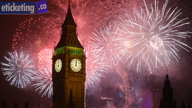London New Year Eve Tickets | London New Year Fireworks Tickets
