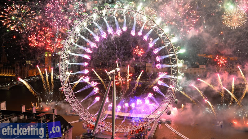 London New Year Eve Tickets | London New Year Fireworks Tickets