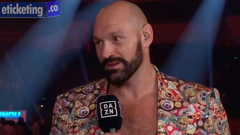Tyson Fury Dublin Tickets | Joshua Vs Fury Tickets