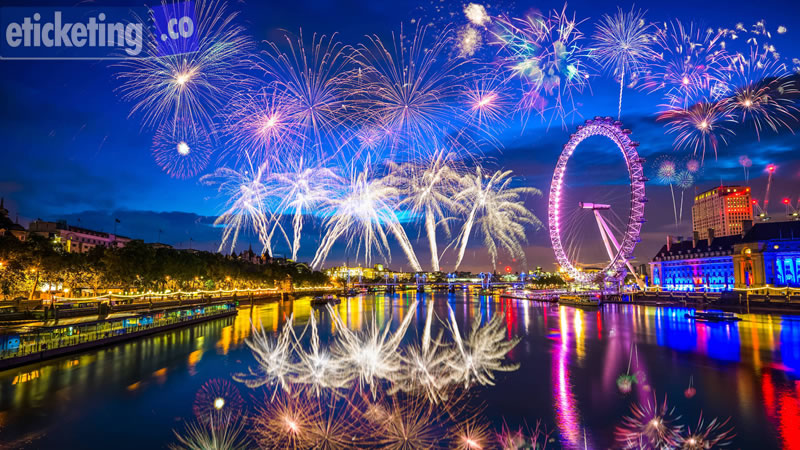 London Fireworks Tickets | London New Year Fireworks Tickets