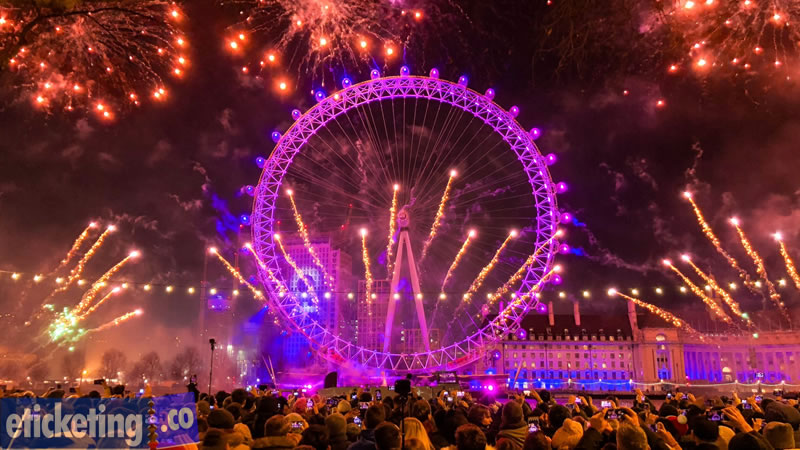 London Fireworks Tickets | London New Year Fireworks Tickets