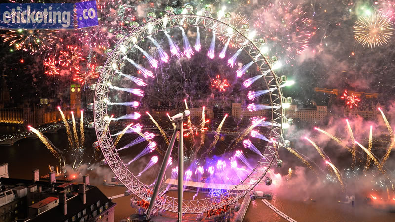 The Best Moments from the London New Year Eve Fireworks