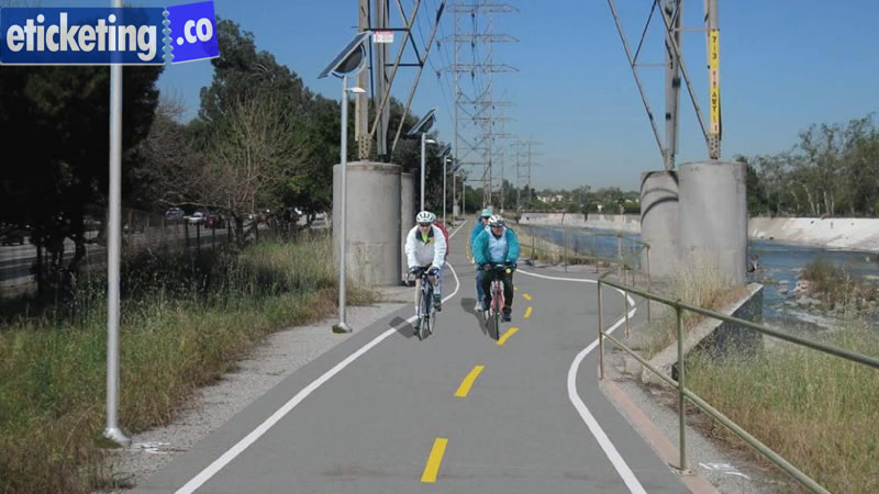 Calls are growing from bike advocates to complete the LA River path project ahead of 2028
