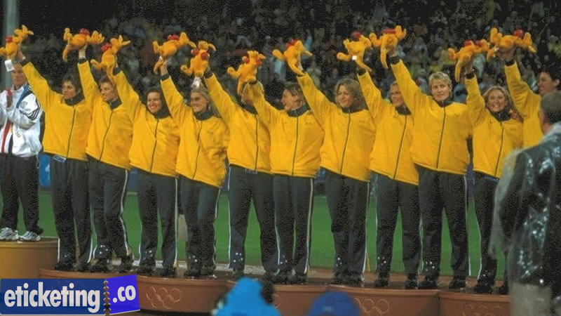 Olympic Softball Tickets: Sydney 2000 Memories Australian Baseball and Softball Teams Shine in Front of Home Fans