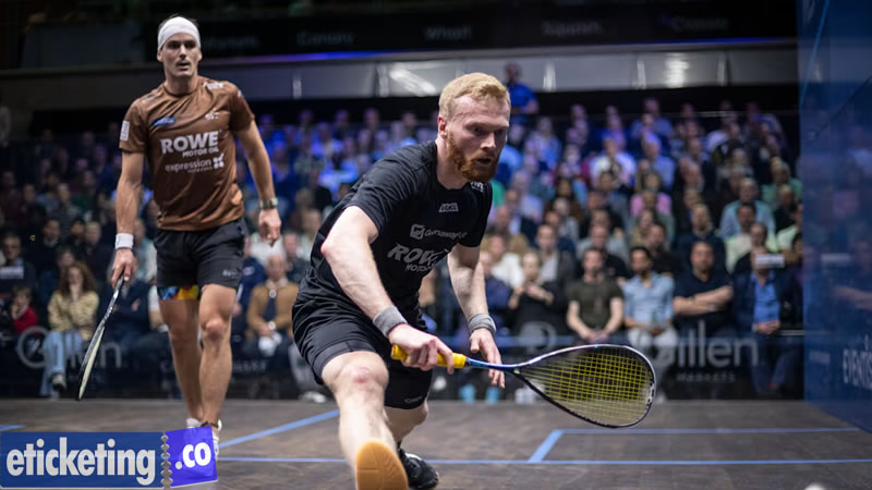 Los Angeles Olympic 2028 Tickets: Joel Makin Builds His Squash Career Through Fitness and Physicality