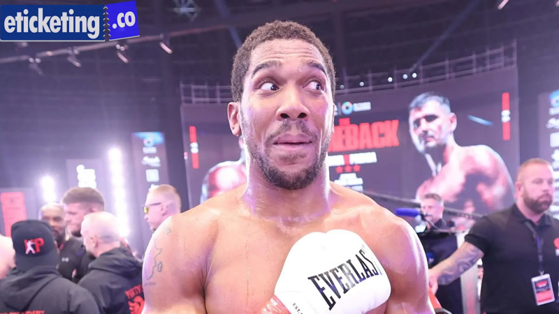 Joshua Vs Fury Tickets | Anthony Joshua Tickets
