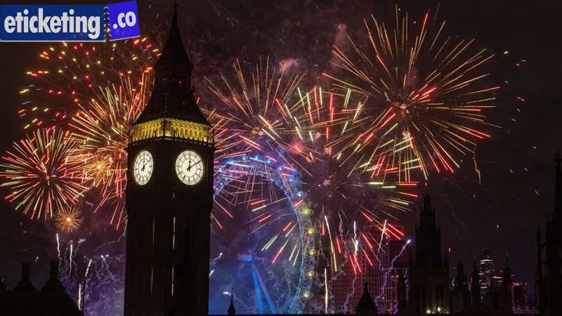 London New Year Eve Tickets | London New Year Fireworks Tickets
