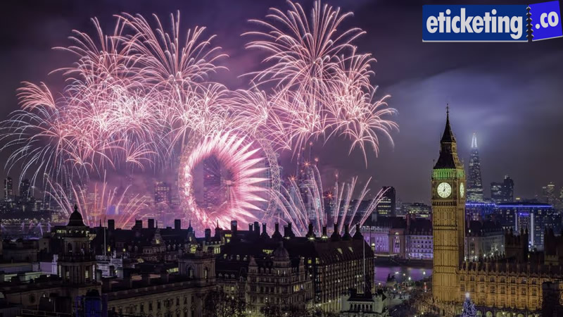 London New Year Eve Tickets | London New Year Fireworks Tickets