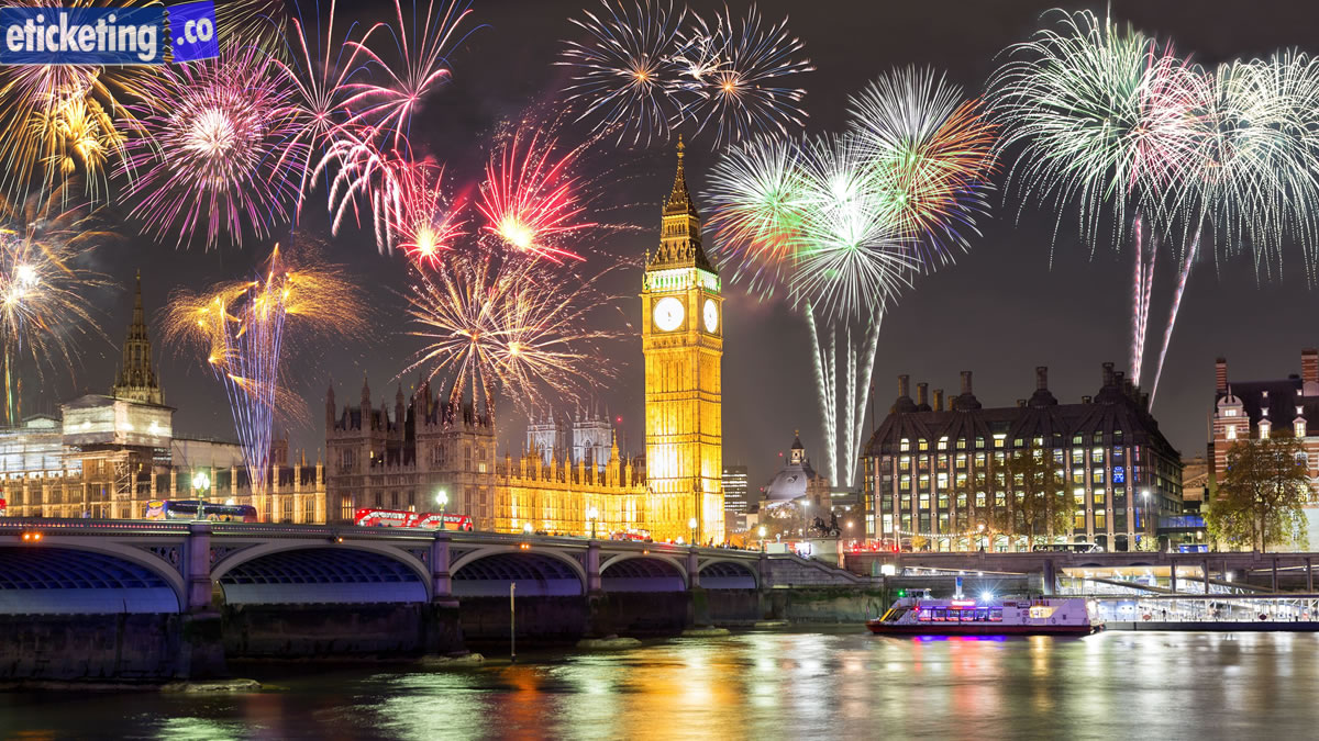 London Fireworks Tickets | London New Year Fireworks Tickets