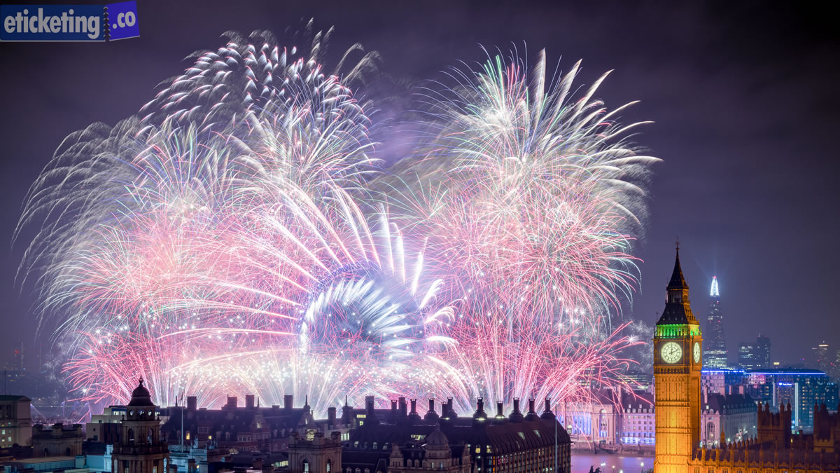London Fireworks Tickets | London New Year Fireworks Tickets