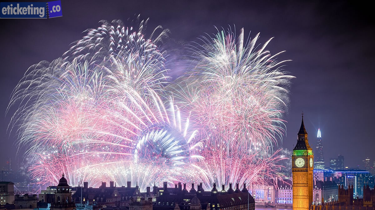 London Fireworks Tickets | London New Year Fireworks Tickets