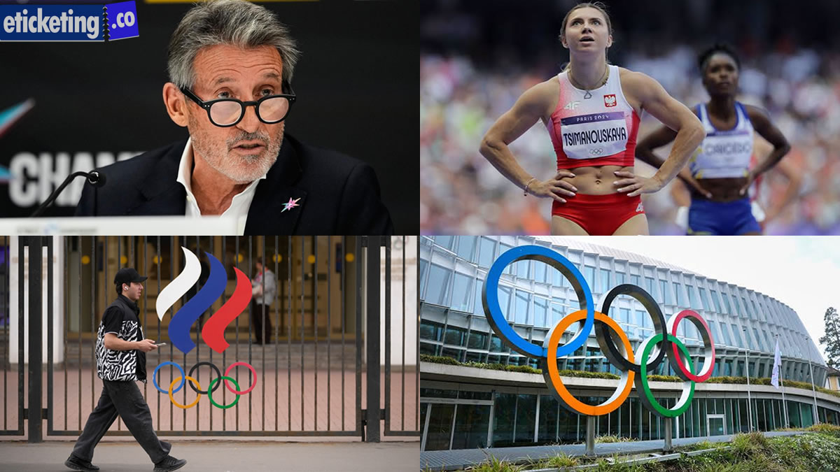Olympic Athletics Tickets: World Athletics' Stance on Russia Remains Unchanged, Says Coe