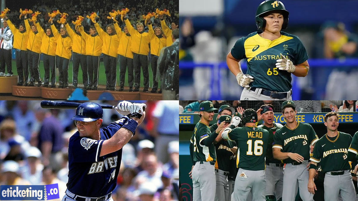 Olympic Softball Tickets: Sydney 2000 Anniversary Australia's Baseball and Softball Teams Star on Home Soil