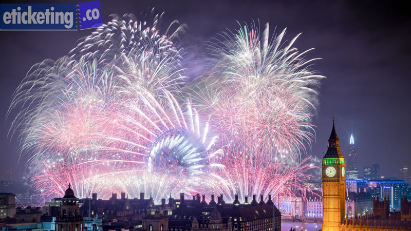 London New Year Fireworks Tickets | New Year Eve Fireworks Tickets