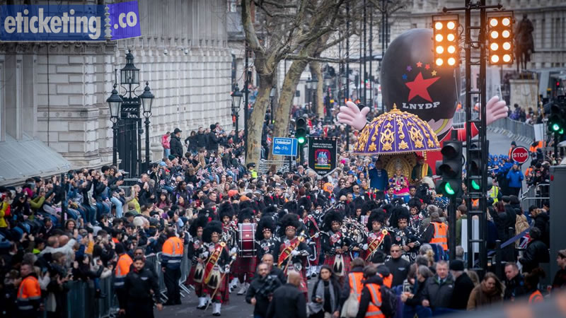 London New Year Parade Tickets | London New Year Parade 2027 Tickets