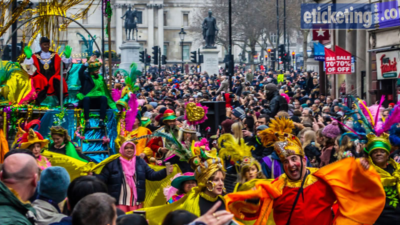 London New Year Parade Tickets | London New Year Parade 2027 Tickets