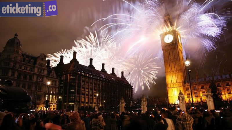 London Fireworks Tickets | London New Year Fireworks Tickets